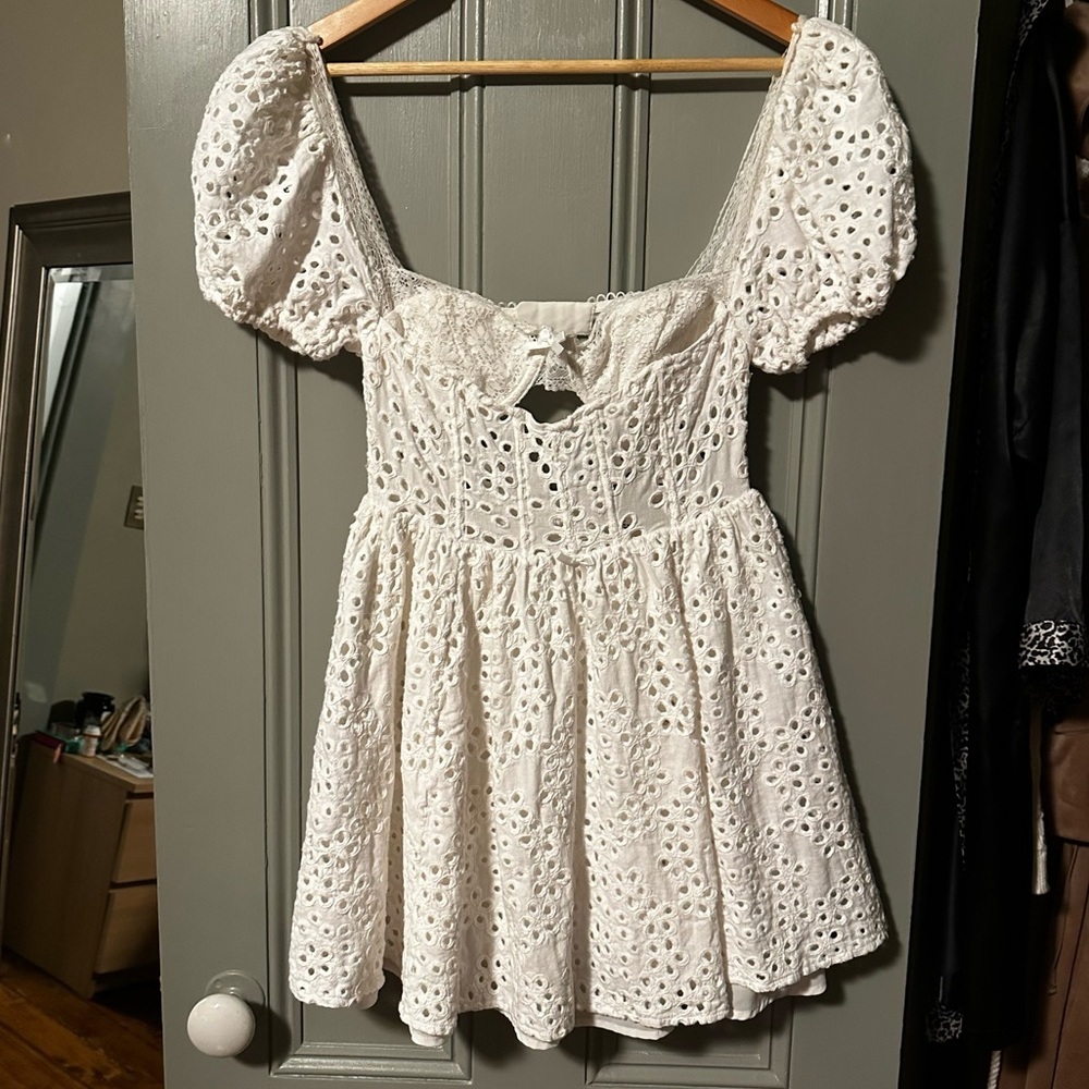 For Love & Lemons Becca Mini Dress - Picture 4 of 6